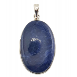 pendant sodalite silver
