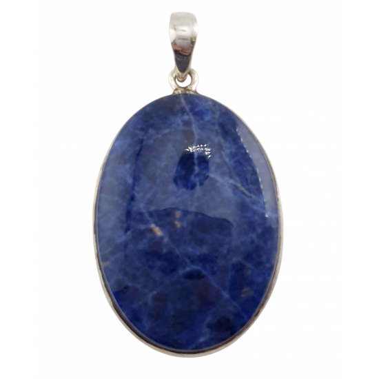 pendant sodalite silver