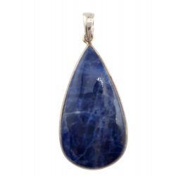 pendant sodalite silver