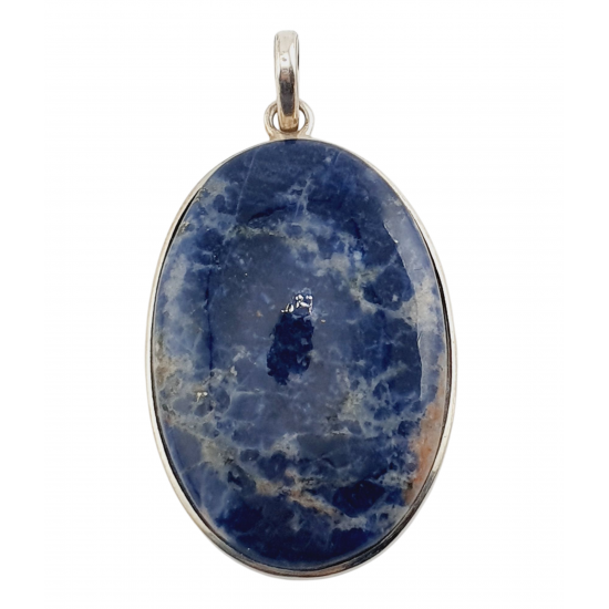 pendant sodalite silver