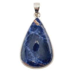pendant sodalite silver