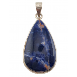pendant sodalite silver