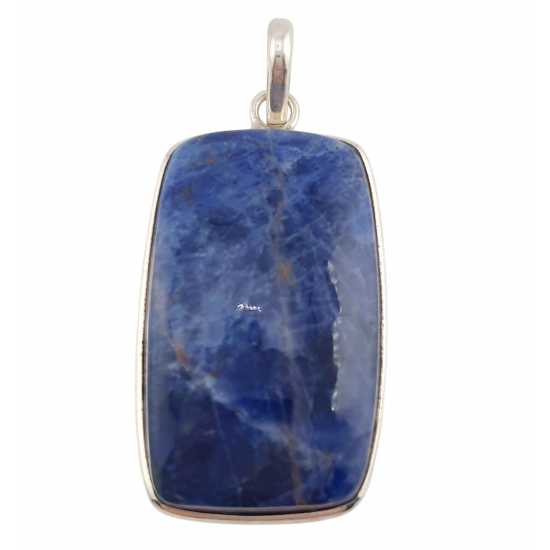 pendant sodalite silver