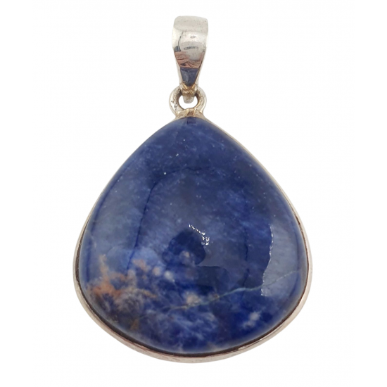 pendant sodalite silver