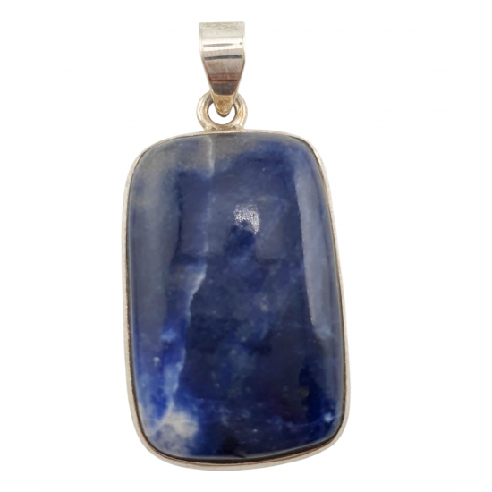 pendant sodalite silver