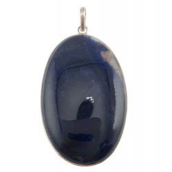 pendant sodalite silver