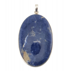 pendant sodalite silver