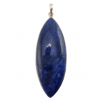 pendant sodalite silver