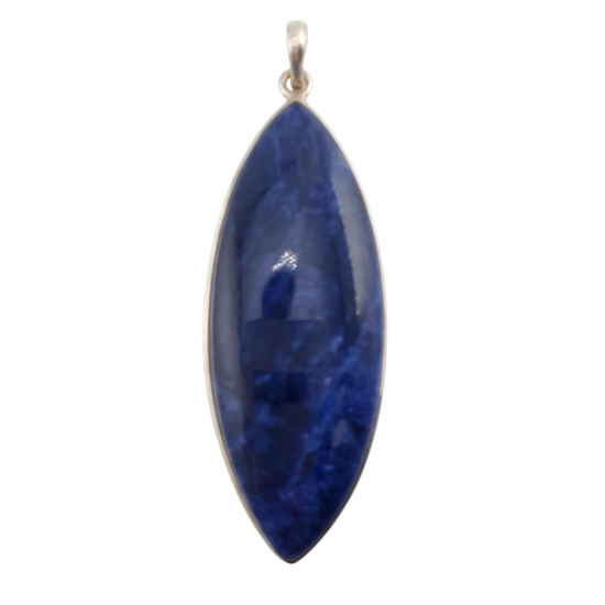 pendant sodalite silver