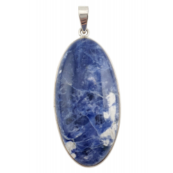 pendant sodalite silver