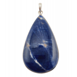 pendant sodalite silver