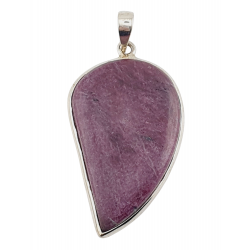 pendant ruby silver