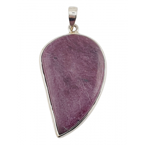 pendant ruby silver
