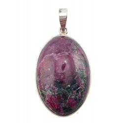pendant ruby silver