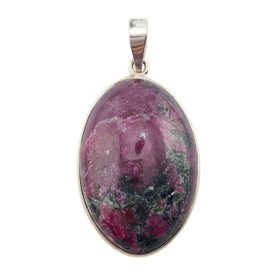 pendant ruby silver
