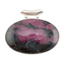 pendant ruby silver
