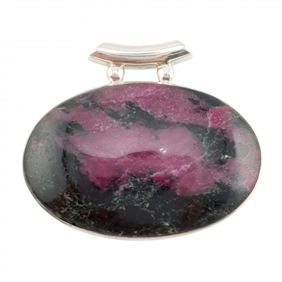 pendant ruby silver