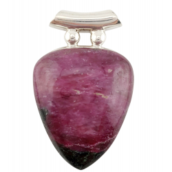 pendant ruby silver