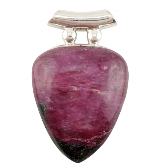 pendant ruby silver