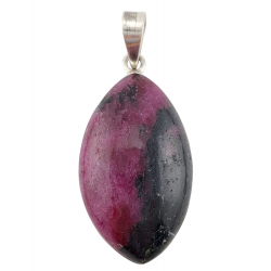 pendant ruby silver