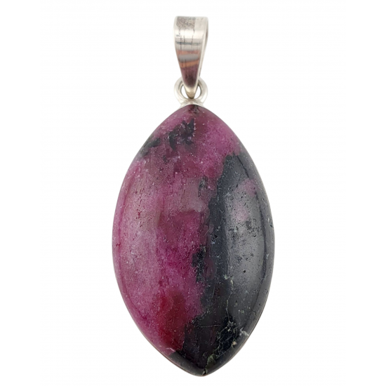 pendant ruby silver