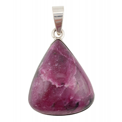 pendant ruby silver