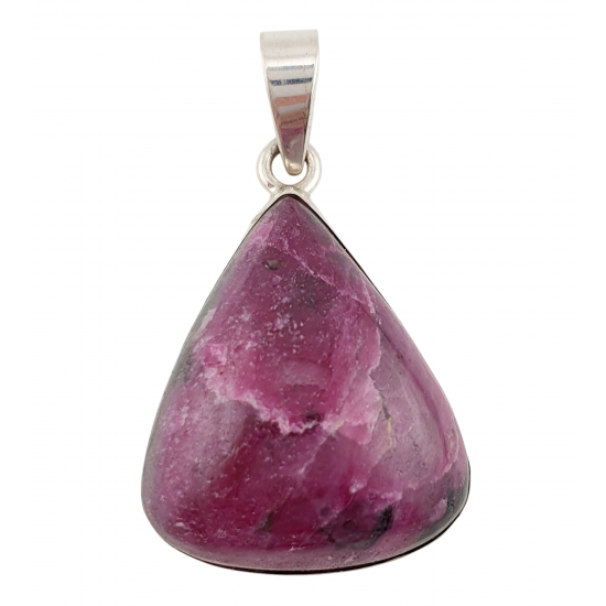 pendant ruby silver