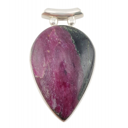 pendant ruby silver