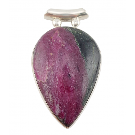 pendant ruby silver