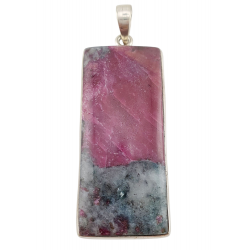 pendant ruby silver