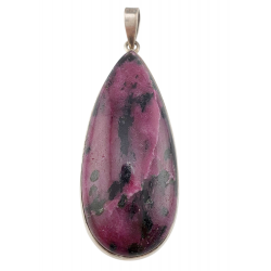 pendant ruby silver