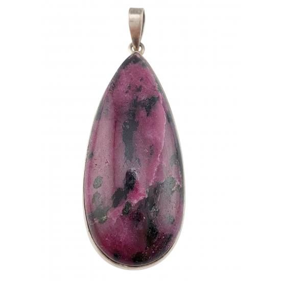 pendant ruby silver