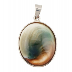 pendant sainte lucie silver
