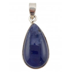 pendant cordierite silver