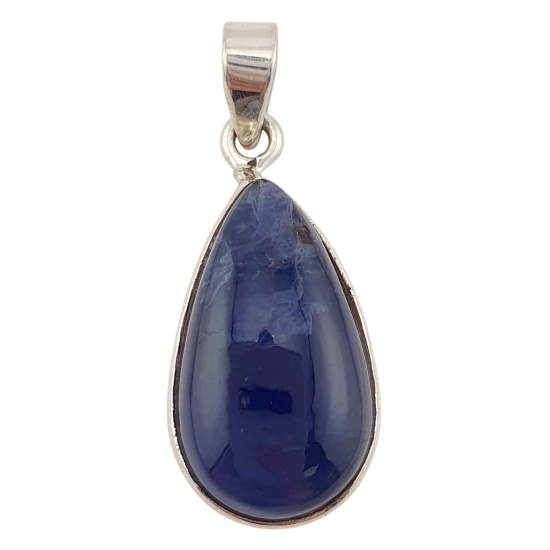 pendant cordierite silver pendant cordierite silver