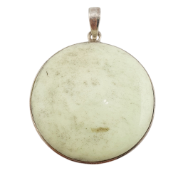 pendentif Nickelo-magnesite  argent
