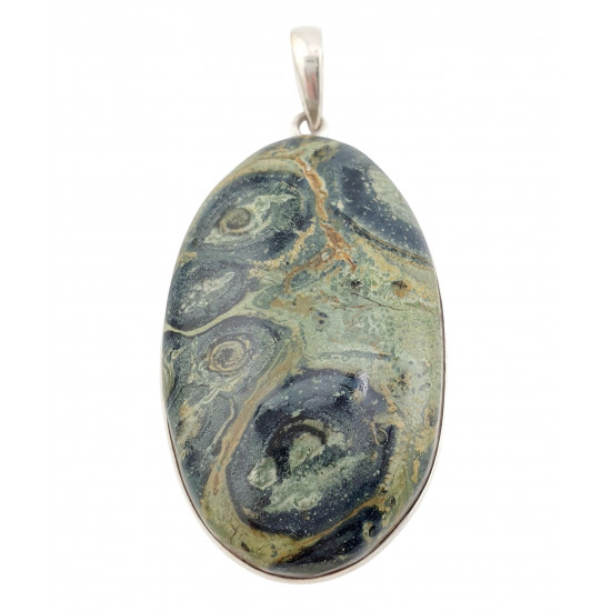 pendant kambaba jasper silver pendant kambaba jasper silver
