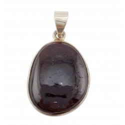 pendentif liddicoatite tourmaline argent