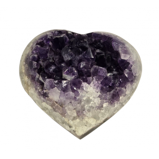 heart amethyst uruguay