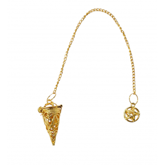 7 chakra pendulum with cone