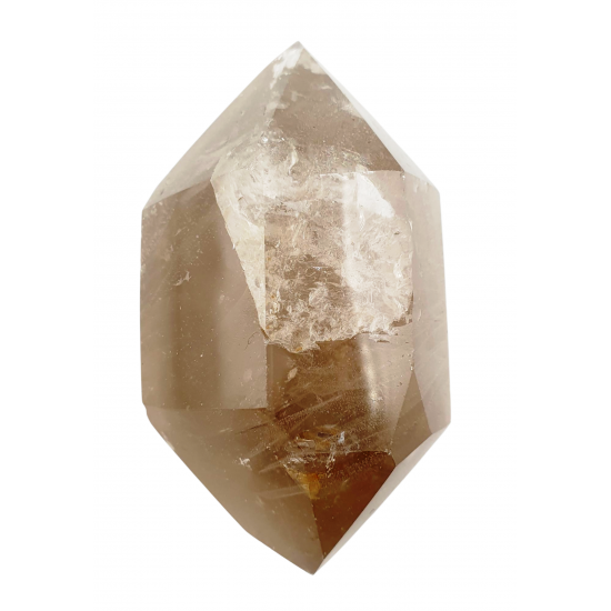 smoky quartz biterminated