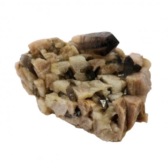feldspath - smoky quartz