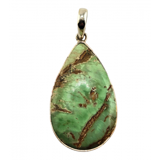 pendant variscite silver