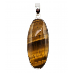 pendant tiger eye silver