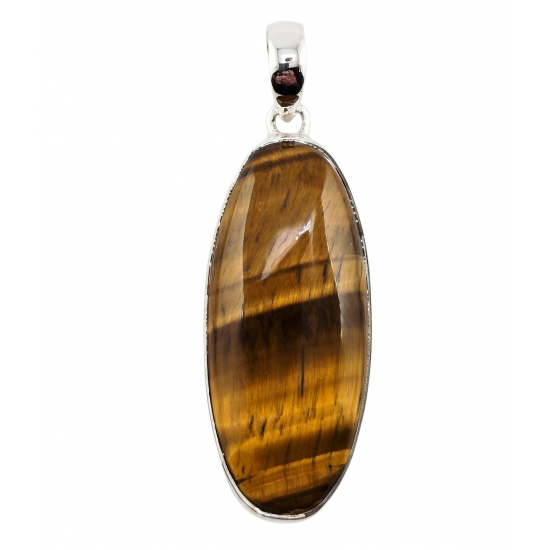 pendant tiger eye silver