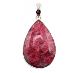 pendant thullite silver