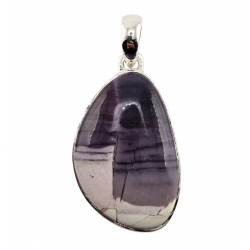 pendant tiffany stone silver