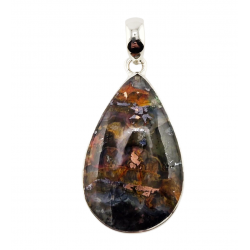 pendentif cuivre natif argent