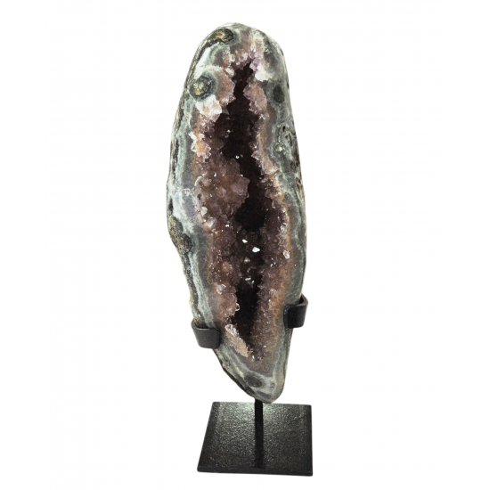 pink amethyst and Agate uruguay