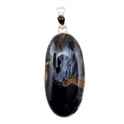 pendant pietersite silver